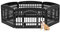 Iris Ohyama Welpenauslauf mit 6 Paneelen, H60cm, Schwarz, mit abschließbarer Tür, Katzengehege, Hundebox, Für Outdoor, Indoor, Welpenlaufstall, Hundezaun, Welpenzaun, Laufstall Hund, CI-606E
