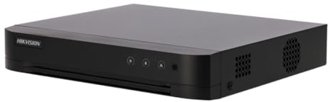 Hikvision DVR 5n1-8 CH HDTVI/HDCVI/AHD/CVBS - hasta 10 Canales IP - Resolución máxima de Entrada 1080p Lite - Detección de Movimiento 2.0 en Todos los Canales - Admite 1 Disco Duro de hasta 4 TB |