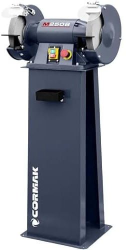 CORMAK M250S - Lijadora industrial de doble disco con base