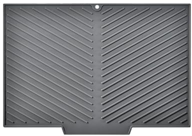 Biniveil Alfombrilla de Secado para Cocina | Base Calientaplatos Para Encimeras | Protector de Silicón 38x25 cm para Platos Calientes, para Secar Utensilios y Alimentos