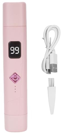 Tondeuse Intime Femme, Rasoir Electrique Femme, 2 en 1 Rasoir électrique Multi-Usage pour Maillot, Visage et Sourcils, Sec et Humide IPX7, portable avec écran LCD (rose)