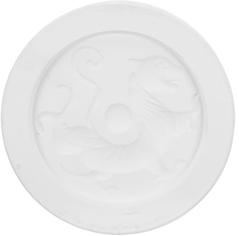 SEWACC Stampo in gesso per la lavorazione della ceramica - Stampo per la lavorazione della ceramica con animali e intricati disegni di tigri - per colata per progetti in argilla e
