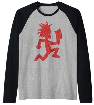 Insane Clown Posse | ICP Merch | Hatchetman Vintage Raglan Baseball Tee