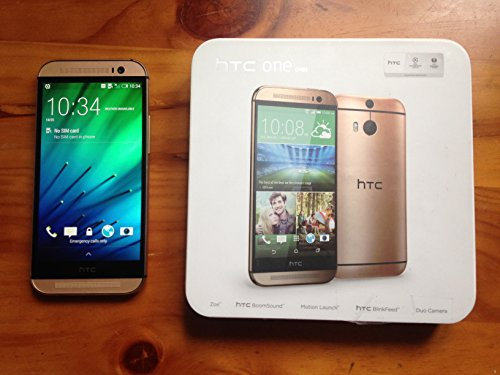 HTC One M8 UK SIM-Free Smartphone - Amber Gold