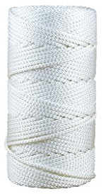 CUERDA TRENZADA DE POLIESTER 5 MM 200 MTS BCO - Unid: 1
