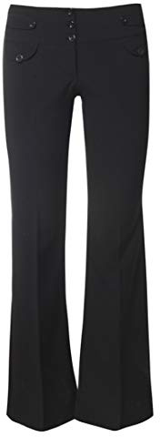 SS7 Femmes ajusté Pantalon de Travail, Noir, Sizes 6 pour 16 - Noir, 38