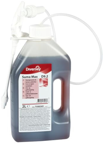 Suma Max D9.2 Oven and Grill Cleaner, 2 L, Pack of 6