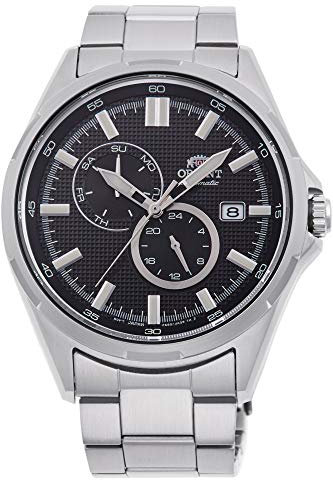 Orient Herren Analog Automatik Uhr mit Edelstahl Armband RA-AK0602B10B
