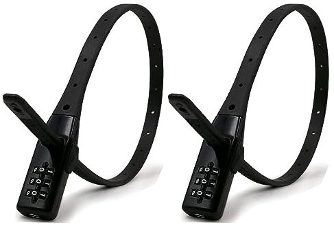 HOUSON 2 PCS Bike Lock & Cable Lock for Bikes & Prams