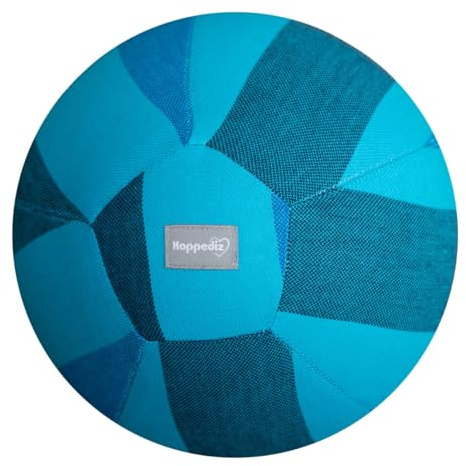 Hoppediz Luftballon-Hülle, praktischer Handtaschen Ball, Spielspaß für unterwegs und zuhause, schnell aufgepustet, Geschenkidee, 2 Luftballons inklusive, Design Dublin