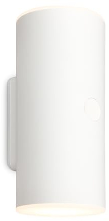Briloner - Uppladdningsbar LED-lampa med touch, stegvis dimmare, 15 min timer, LED-spotlight, utomhu, utomhusapplikationer, 15,5 x 7 x 8 cm (HxBxD),
