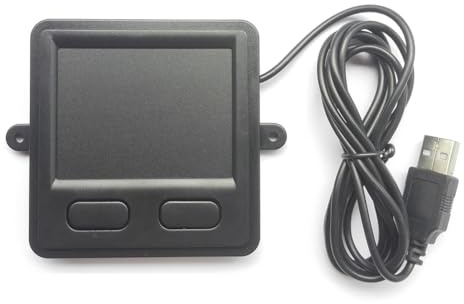 Loufy Touchpad USB 2.0, Trackpad portátil para usuario de escritorio y portátil, tamaño pequeño