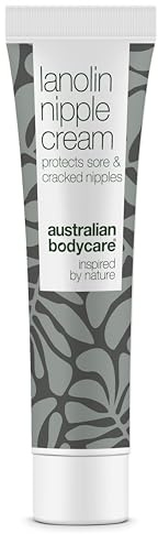 Lanolin Nipple Cream – Beruhigende Pflege für wunde Brustwarzen beim Stillen – 100 % reines Lanolin für intensive Feuchtigkeit