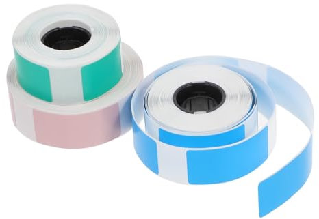 KICHOUSE 3 Rollen -barcode-etiketten Etiketten Für Kleine Unternehmen Adressetiketten -etiketten Rolle -etiketten Aufkleber Für Logo-aufkleber Produktetiketten