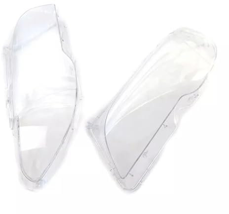 Cache-phares pour BMW Série 3 E46 325Ci 330Ci Coupé pour Cabriolet 2003-2006 Phare 2 Portes Voiture Phare Avant Lentille Couvre 63127165907 63127165908(Pair)