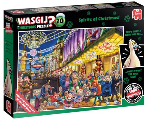 Wasgij Christmas 20 - Die Geister der Weihnacht - 2x1000 Teile Puzzle