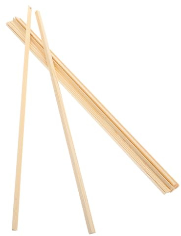 10 Pièces Moulures de Fenêtre en Bois Triangulaires 8mm 50cm | Baguette Murale Décorative, Moulures Décoratives, Garnitures en Bois Beige