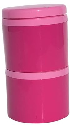 Tupperware Kryddor, jättesalt och pepparströare, perfekt för bil, kontor, camping och på vägen – ordning saltströare, kryddor (krydda jätte 120 ml röd 2) (2 kryddtorn 90 ml rosa rosa)