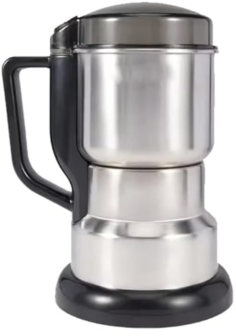 Asyduey Molinillo de Café Eléctrico, Molinillo de Granos, Molinillo de, Molinillo de Polvo Pequeño para el Hogar, Enchufe de la UE.