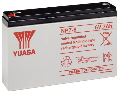 Yuasa NP7-6 Acido piombo (VRLA) 6 V