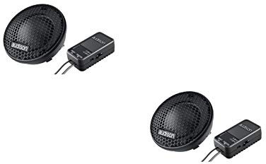 Audison AP 1P – 25-mm Hochtöner-Paar mit Tetolon-Kalotte und Neodym-Magnet, 150W Peak, für OEM-HiFi-Systeme