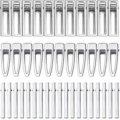 Bskifnn 60PCS Hair Clips for Silicone Resin Molds, DIY Hair Bow Clips Pearl Hairpin Hair Accessories for Girls and Women (Silver)