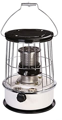 FEAW Tragbarer Petroleum Ofen,Petroleum Heizer,Ohne Strom Petroliumheizer,360° Surround-Heizung,Mit Umfallschutz,für Camping Zeltheizung Kochen (6L)