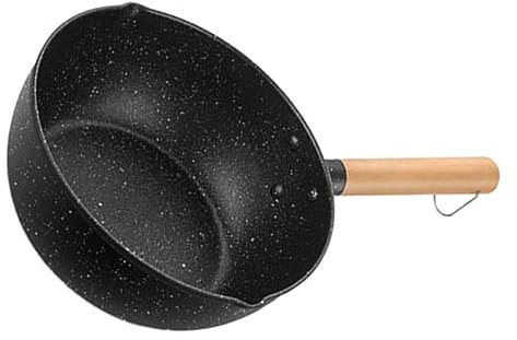 PHENOFICE 1pc Non-Stick Milk Pan Extended Handle for Soup and Sauce Pan for Induction and Gas Stoves Great for Stews and