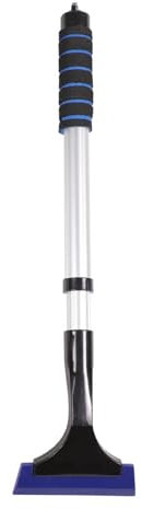 Uhngw Pala da neve per auto, multifunzione, pieghevole, con manico retrattile, per scongelare e scongelare, leggera e portatile per neve