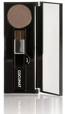 COCUNAT - Instant ROOT - Polvos Capilares Cubre Canas y Raieces - Efecto Recién Teñido En Cuestión De Segundos - Fórmula De Polvo Mineral - Light Brown