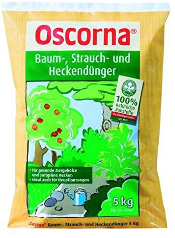 Oscorna Baum-, Strauch- und Heckendünger, 5 kg