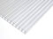 Polycarbonat Dachplatte Stegplatte Dick: 6 mm Farbe: KLAR, Größe 730 mm x 1142 mm. für Terrasse | Carport. Gartenhaus