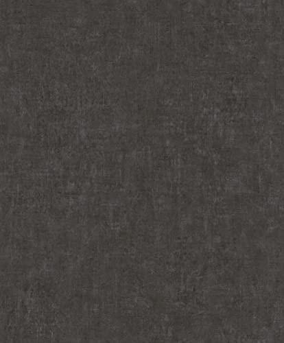 Rasch Tapeten Vliestapete (universell) Schwarz 10,05 m x 0,53 m Factory IV 429268