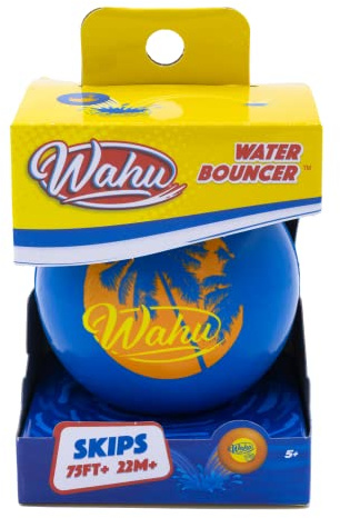 Goliath - Wahu - Water Bouncer Blau - Outdoor-Spiel - Ball