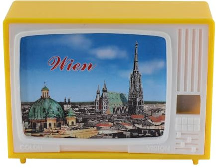 Freak Scene Gucki - klick-Fernseher - Wiener Sehenswürdigkeiten - Wien - gelb