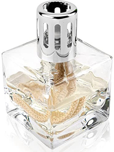 KAZIS® I Katalytische Lampe Cube I Duftlampe I transparent Würfel