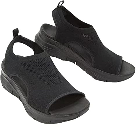 Fovolat Women's Orthopedic Sport Sandals, Washable Slingback Sandals, Orthopedic Slide Sport Women's Shoes, Sandals for Women