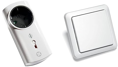 Intertechno ITLR-2300T Funk-Zwischenstecker mit Abschaltautomatik & YWT-8500 Funk-Wandsender
