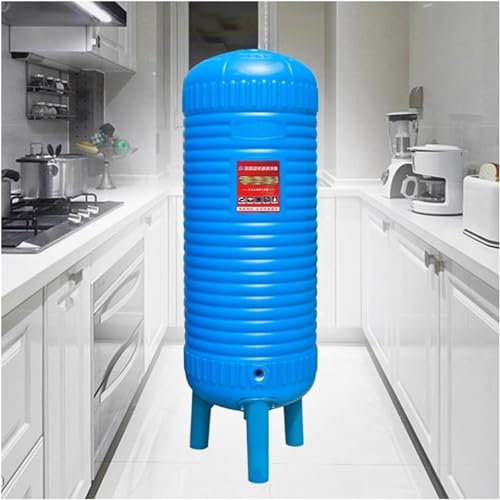 SAFWELAU Druckwassertank Wasserkanister 50 60 100 120 150 200 L Brunnen-Drucktank-Kit mit Entlüftungsventil, PE-Ausdehnungswasserspeicherbehälter für Haushalt/Haus/Brunnen(75x35cm/29.5x13.8in(60L/15.8