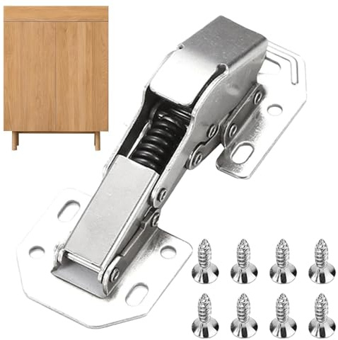 Cerniere per porte mobili – Set completo in metallo sovrapposizione –