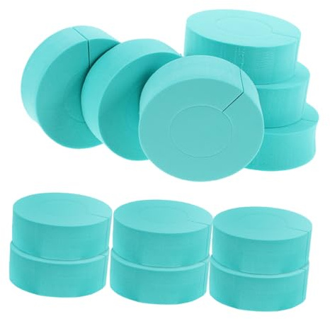 Healeved 12stücke Haar Curling Schwamm Ringe Lockenschwamm Wellenwickler Lockenringe Haarstyling-tool Friseurschwamm Schwammring Lockenwerkzeug Lockenzubehör Für Frauen Ohne Hitze