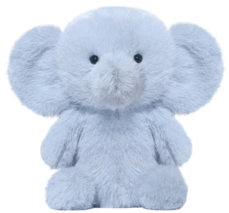 Generisch Plüschtiere,Weicher Elefanten Stofftier | Kuschelkissen Babyzimmer Deko Kinder Wohnzimmer Sofa Geburtstag Jungs