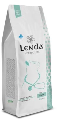 Lenda Vet Nature Renal & Oxalate 2Kg - Pienso Veterinario para Gatos Adultos de Todas Las Razas con Problemas Renales - Pienso Natural con Condroprotectores y 4 Cepas de Probióticos