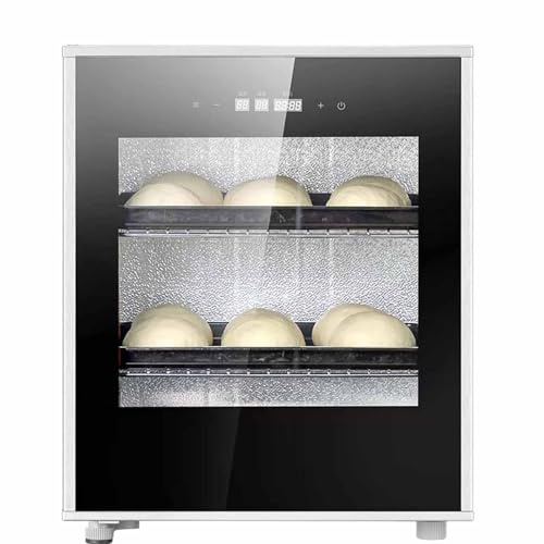 Scatola di fermentazione multiuso per impasto, yogurt e pane, macchina per la lievitazione elettrica da 40 litri (20-50 °C, 60-90% RH) - Incubatrice per panetteria per lievito madre, pizza, natto, s