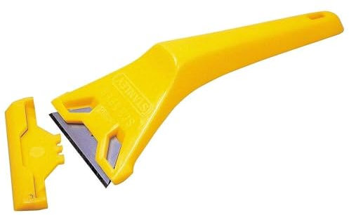 Stanley 0-28-590 593OC Plastic Window Scraper Compatible with Plastic