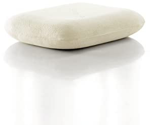 TEMPUR Classic viskoelastisches Kopfkissen Material, ergonomisches Nackenstützkissen für Rücken- oder Seitenschläfer, festes Kissen, M (55 x 38 x 10,5 cm), Beige