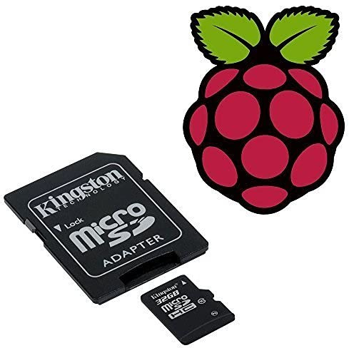 scheda Micro SD precaricato con NOOBS or Raspbian per Raspberry Pi Modello Zero, B+ & Pi 2, Classe 10 - 32GB-NOOBS