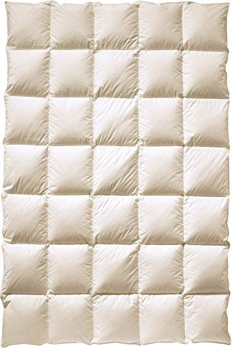 Billerbeck Daunendecke Organic Cosidown medium, Füllung: 90% Gänsedaunen, 10% Federn 135x200 cm
