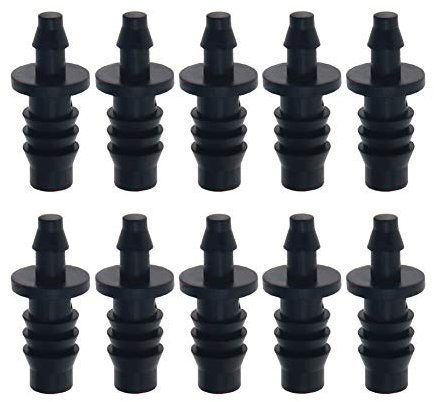 MroMax - Accessori per prato con fibbia di bloccaggio, raccordi capillari, per tubi idroponici e sistemi di irrigazione da giardino 10pcs 8/12 Turn 4/7 Capillary Universal Plug