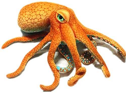 Plüschtiere Krake Plüschtier,Oktopus Kuscheltier, Krake Kissen Stofftier,Plüsch Puppe Spielzeug für Jungen Mädchen Geburtstag Geschenke (55cm)